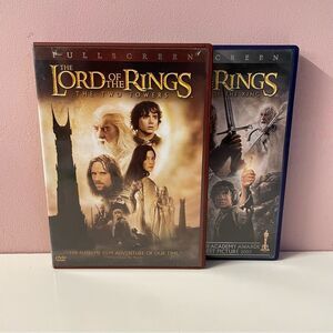 The Lord of the Rings: The Two Towers & The Return of the King DVD